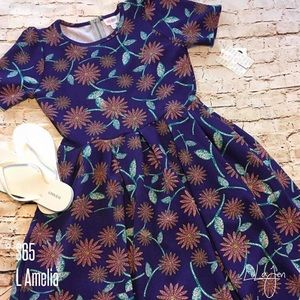 Pleated Amelia Dress with pockets